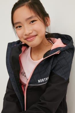Veste souple à capuche