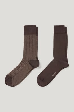 Lot de 2 - chaussettes - LYCRA®
