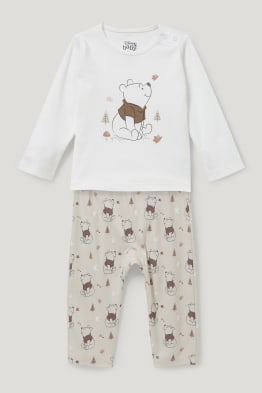 Kubuś Puchatek - piżama niemowlęca - bawełna bio - 2 części