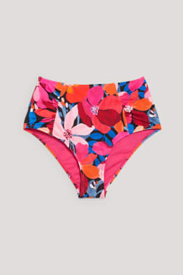 Bikini bottoms - high rise - LYCRA® XTRA LIFE™ - floral