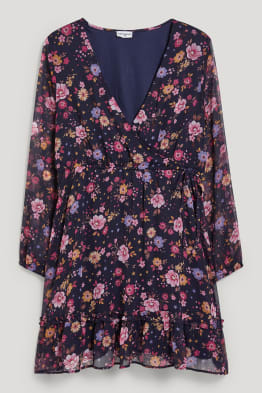 CLOCKHOUSE - wrap dress - floral