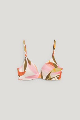Bikinitop - voorgevormd - LYCRA® XTRA LIFE™ - met patroon