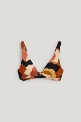 Bikini top - padded - LYCRA® XTRA LIFE™ - patterned