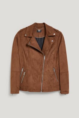 Blouson de motard - similisuède