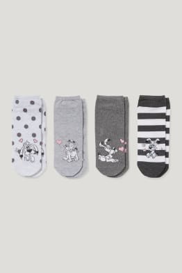 Multipack of 4 - trainer socks with motif - Dogmatix