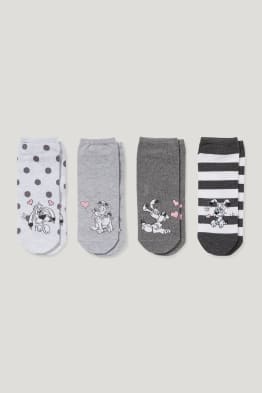 Multipack 4er - Sneakersocken mit Motiv - Idefix