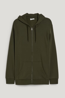 Veste en molleton dotée d’une capuche - matière recyclée
