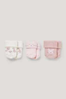 Lot de 3 paires - chaussettes pour bébé