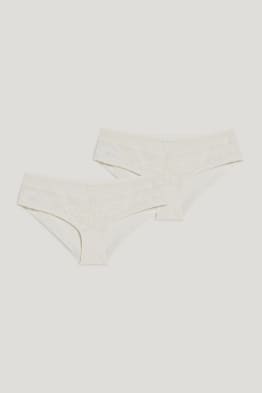 Pack de 2 - hipsters - LYCRA®