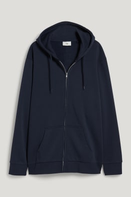 Sweatvest met capuchon