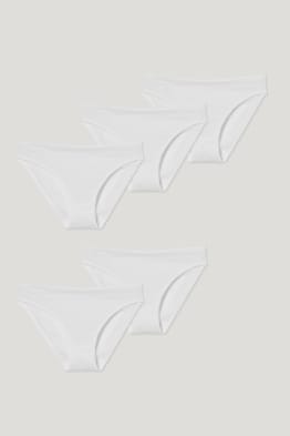 Lot de 5 - culotte - coton bio