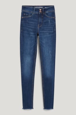 CLOCKHOUSE - Skinny Jeans - Mid Waist - Push-up-Effekt