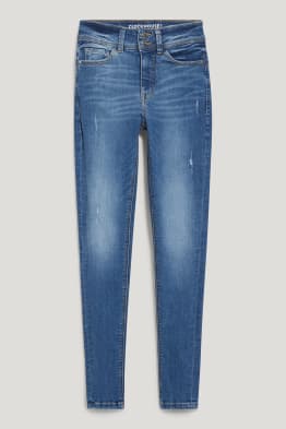 CLOCKHOUSE - skinny jeans - mid waist - efecte push-up