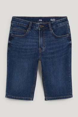 Bermuda di jeans - vita media - LYCRA®