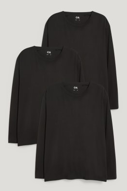 Lot de 3 - haut à manches longues