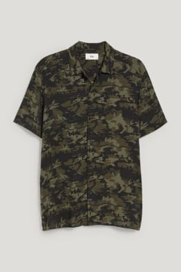 Overhemd - slim fit - reverskraag