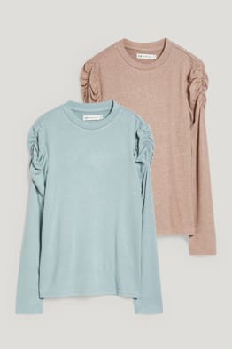 Confezione da 2 - maglia a maniche lunghe