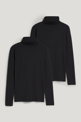Multipack 2er - Rollkragenshirt