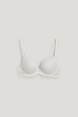 Underwire bra - PLUNGE - push-up - padded