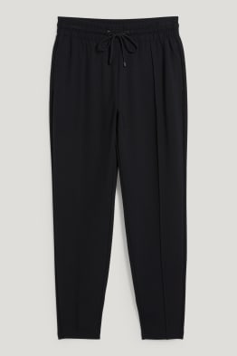 Jersey trousers - tapered fit