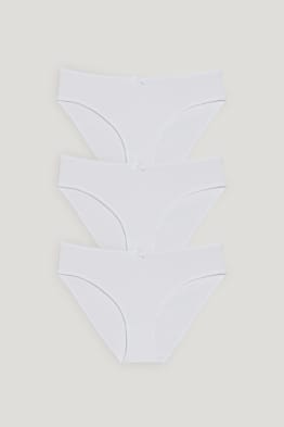 Multipack of 3 - briefs - organic cotton