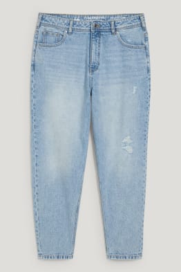 CLOCKHOUSE - mom jeans - high waist - z recyklovaného materiálu