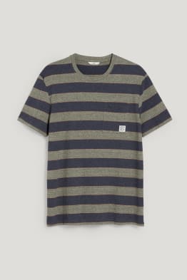 T-Shirt - recycelt - gestreift