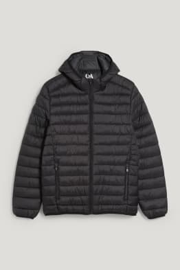 Steppjacke mit Kapuze