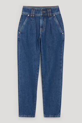 CLOCKHOUSE - relaxed jeans - wysoki stan - materiał z recyklingu