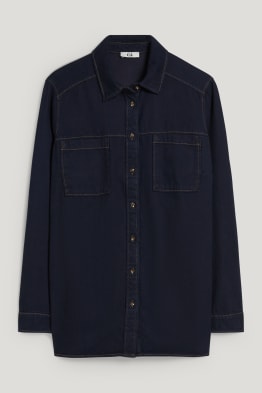 Jeansbluse