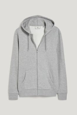 Rozpinana bluza z kapturem