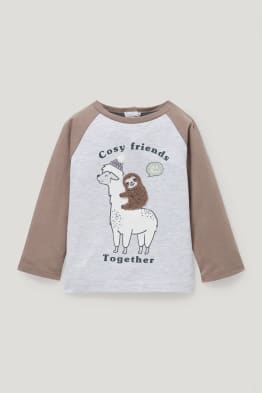 Camiseta de manga larga para bebé