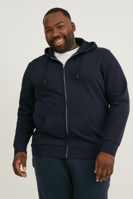 Sweatvest met capuchon