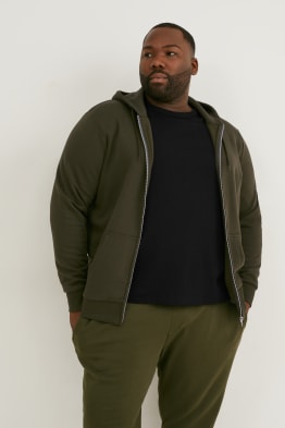 Veste en molleton dotée d’une capuche - matière recyclée