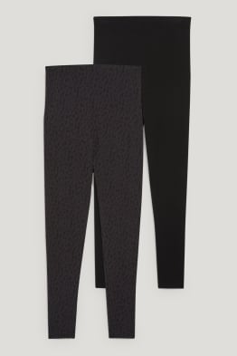 Confezione da 2 - leggings premaman
