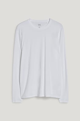 Longsleeve - Flex - biokatoen - LYCRA®