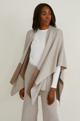 Poncho - material reciclat