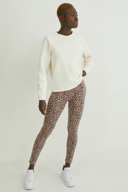 Confezione da 2 - leggings - cotone biologico - LYCRA®