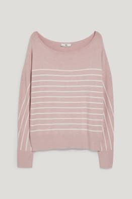 Sweter - w paski
