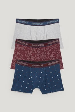 Paquet de 3 - calçotets trunk - LYCRA®