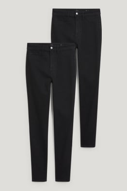Set van 2 - jegging jeans - high waist