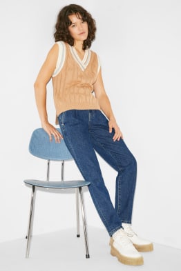 CLOCKHOUSE - relaxed jeans - high waist - gerecyclede stof