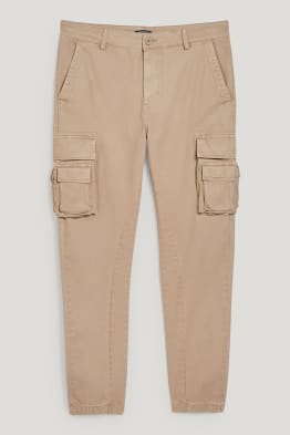 Mode Broeken Cargobroeken Closed Cargobroek khaki casual uitstraling 