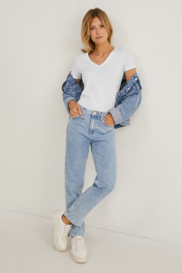 Set van 2 - basic-T-shirt - biokatoen