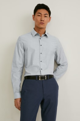 Cămașă office - slim fit - guler Kent - ușor de călcat