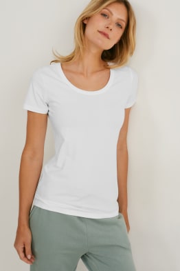 Set van 3 - basic-T-shirt - biokatoen