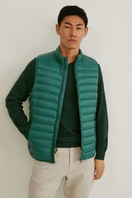 Quilted gilet - recycled