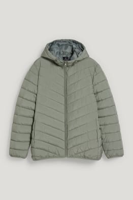 CLOCKHOUSE - quilted jacket with hood - recycled