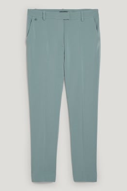 Stoffhose - Mid Waist - Slim Fit