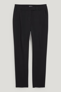 Stoffhose - Mid Waist - Slim Fit